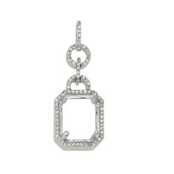 0.22 CTW Diamond Necklace 14K White Gold - REF-31H3M