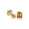 Image 1 : Genuine 1.75 ctw Citrine Earrings 14KT Yellow Gold - REF-24Z3N