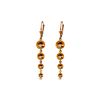 Image 1 : Genuine 7.8 ctw Citrine Earrings 14KT Rose Gold - REF-46X3M