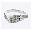 Image 1 : 0.67 CTW Diamond Ring 18K White Gold - REF-92Y8X