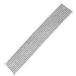 19.79 CTW Diamond Bracelet 14K White Gold - REF-1436K3W