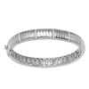 Image 1 : 0.84 CTW Diamond Bangle 14K White Gold - REF-175X7R