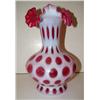 Image 1 : CRANBERRY GLASS VASE