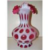 Image 2 : CRANBERRY GLASS VASE