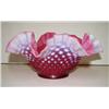 Image 1 : CRANBERRY GLASS BOWL