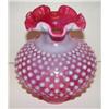 Image 2 : CRANBERRY GLASS LAMP SHADE