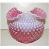 Image 1 : CRANBERRY GLASS ROSE BOWL