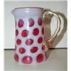 Image 1 : CRANBERRY GLASS CREAMER