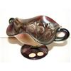 Image 2 : CARNIVAL GLASS COMPOTE