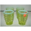 Image 1 : VASELINE GLASS SHOT GLASSES