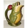 Image 2 : ART POTTERY FROG PITCHER