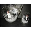Image 2 : MARY GREGORY GLASSWARE