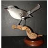 Image 1 : CARVED MOCKINGBIRD FIGURINE