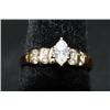 Image 3 : 14KT GOLD DIAMOND RING