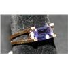 Image 1 : 14KT GOLD AMETHYST RING