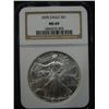 Image 1 : 2005 SILVER EAGLE COIN