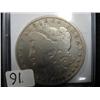 Image 1 : 1890-CC MORGAN SILVER DOLLAR