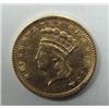 Image 1 : 1856 $1 GOLD COIN