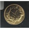 Image 2 : 1862 $1 GOLD COIN
