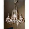 Image 1 : HANGING GLASS CHANDELIER