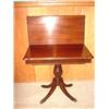 Image 1 : MAHOGANY CARD TABLE