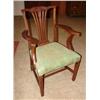 Image 1 : WALNUT ARM CHAIR