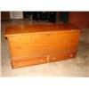 Image 1 : HEART PINE BLANKET CHEST
