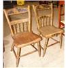 Image 1 : PAINT DECORATED CHAIRS