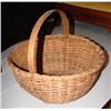 Image 2 : SPLINT OAK GATHERING BASKET