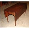 Image 2 : SOFTWOOD DROP-LEAF TABLE