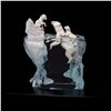 Image 1 : Kitty Cantrell, "A Mother's Calling" Limited Edition Mixed Media Lucite Sculpture with COA.