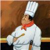 Image 2 : Guy Buffet, "Chef Albert" Limited Edition Serigraph; Numbered and Hand Signed with Certificate of Au