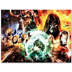 Marvel Comics "What If? #200" Numbered Limited Edition Giclee on Canvas by Dave Wilkins with COA.