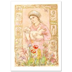  Raquela  Limited Edition Lithograph by Edna Hibel (1917-2014), Numbered and Hand Signed with Certif