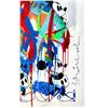 Image 3 : Mr. Brainwash- Original Mixed Media (Silkscreen and Mixed Media on Paper) "Charlie"