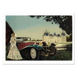 Robert Vernet Bonfort, "The Car" Limited Edition Lithograph, Numbered and Hand Signed.