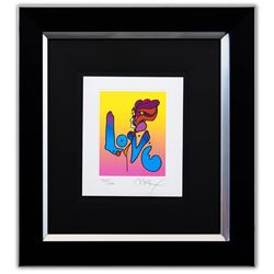 Peter Max- Original Lithograph  Love II (Mini) 