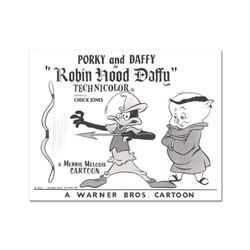 Chuck Jones "Robin Hood Daffy Lobby Card Litho" Limited Edition Lithograph.