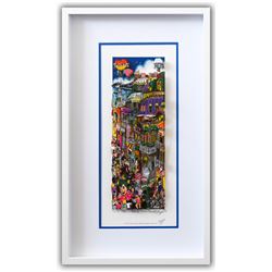 Charles Fazzino- 3D Construction Silkscreen Serigraph "Return, Rebuild, ReNew Orleans"