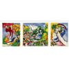 Image 1 : Ben Avram- Original Serigraph "Peace and Happiness"