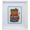 Image 1 : Charles Fazzino- 3D Construction Silkscreen Serigraph "Slots of Fun"