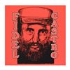 Image 1 : Steve Kaufman (1960-2010), "Castro" Limited Edition Silkscreen on Canvas, Numbered 20/50 and Hand Si