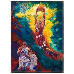 Turchinsky Dimitry- Mixed Media "Michael Jordan Dunks"