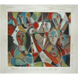 Avant Gard Painting: People and faces M.Helholz-Our
