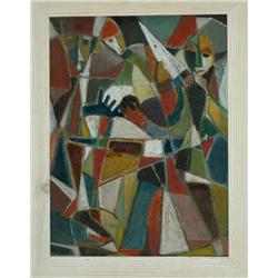 "Avant GardPainting: Faces, Handes and Shapes M.Helholz-Our"