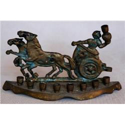 Israel judaica: Channukah lamp Ben Hur