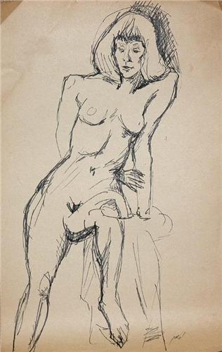 Sketch Of A Naket Woman Loading Zoom Sketch Of A Naket Woman Loading Zoom