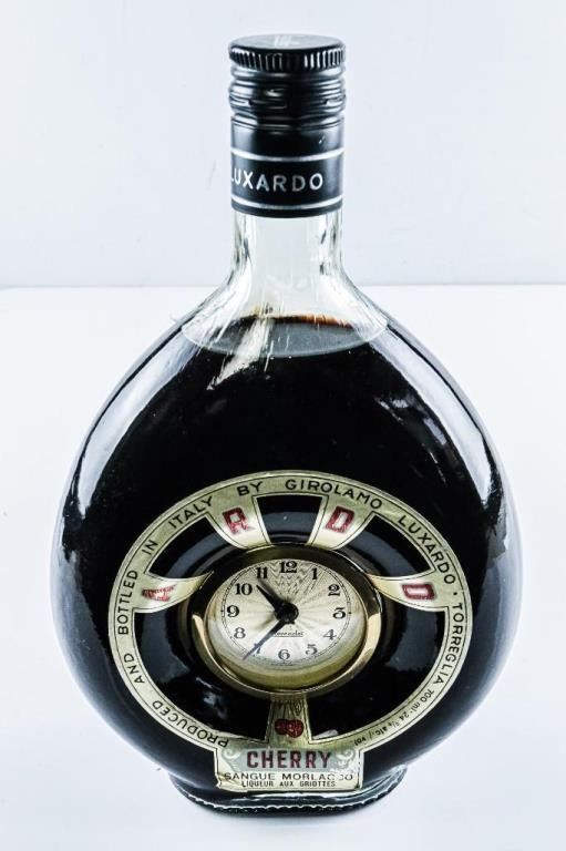 LUXARDO Cherry Liqueur with MErcedes Clock and Key 700ml (MXR) Barnebys