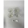 Image 2 : Set Of Four 1950s Crystal Liquor Glasses In Original Box