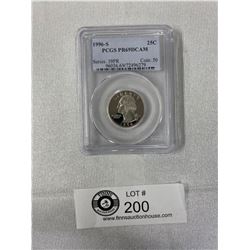 Nice 1996-S Graded U.S Quarter PR 69